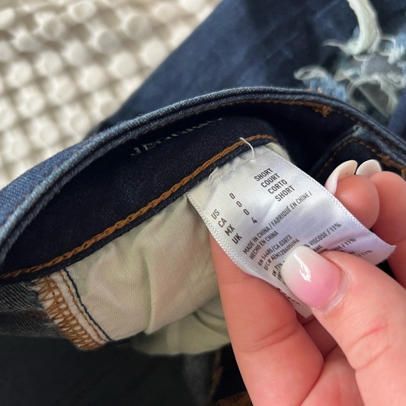 Distressed Blue Jeans for Women - Picture 2 of 2